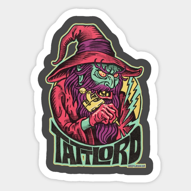 tatt lord wizard Sticker by creepyjason